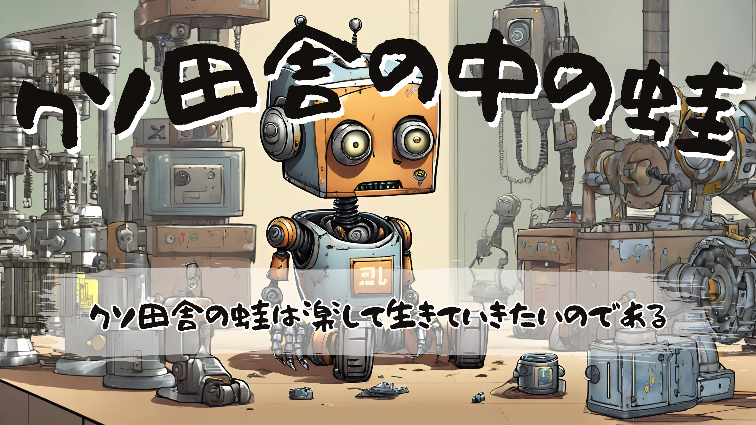 クソ田舎の中の蛙